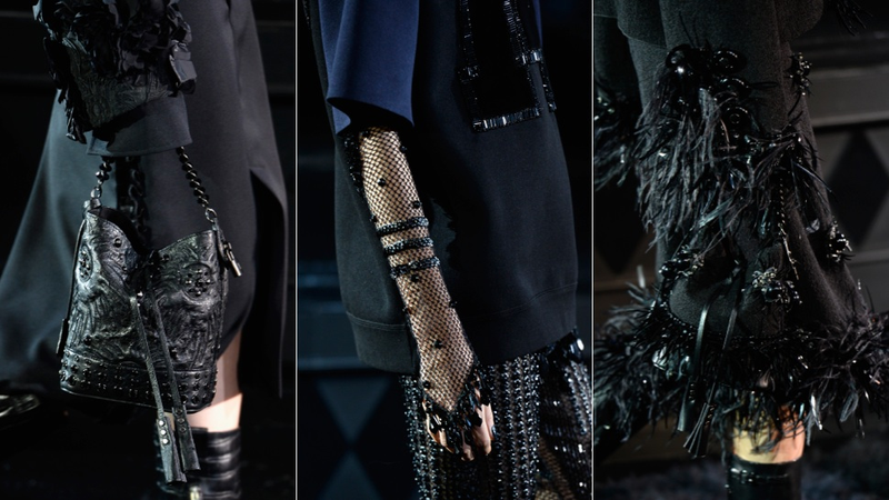 Illustration for article titled Marc Jacobs' Final Show for Louis Vuitton Was a Thing of Dark Beauty